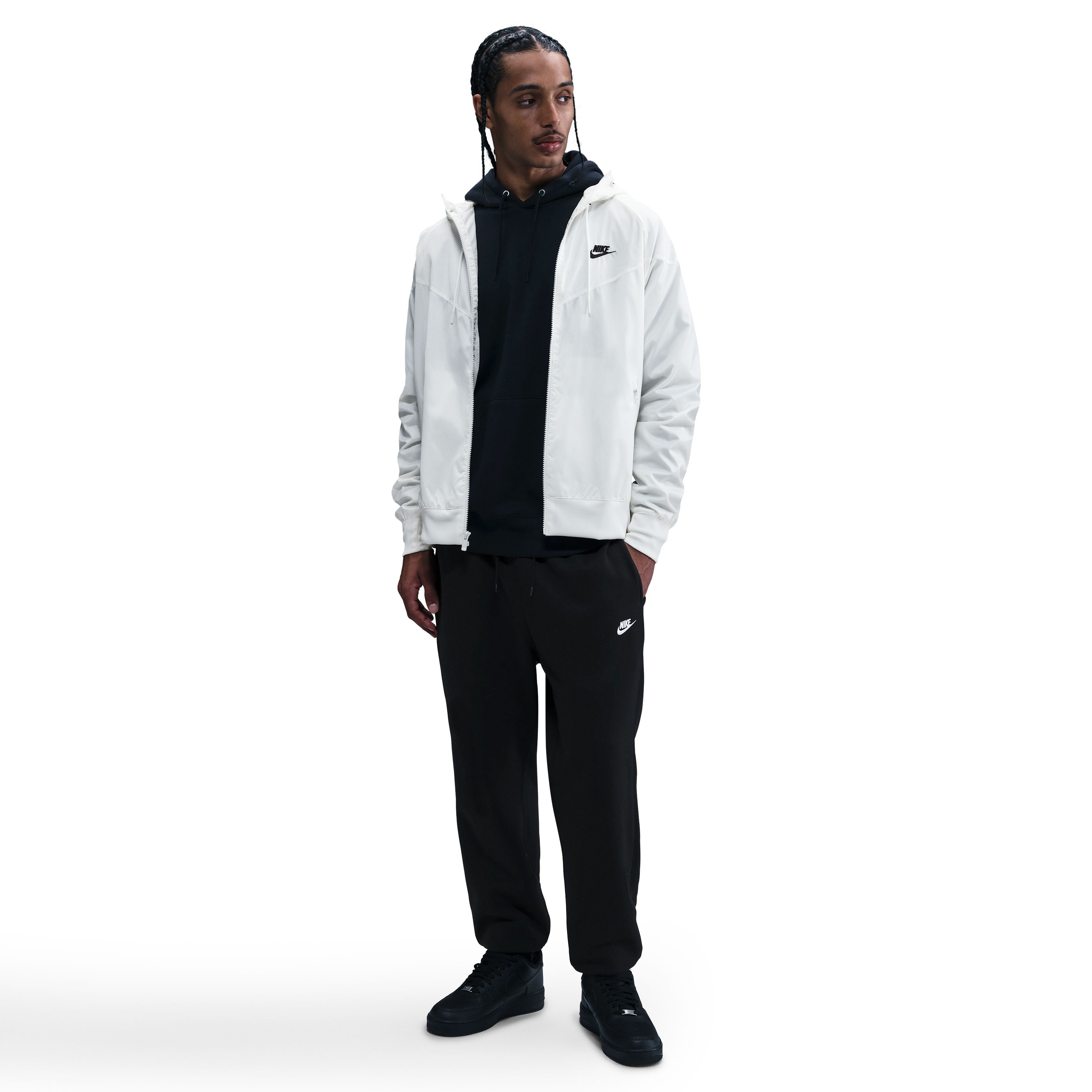 Nike M Nk Club Bb Jogger Pantalón negro de hombre lifestyle