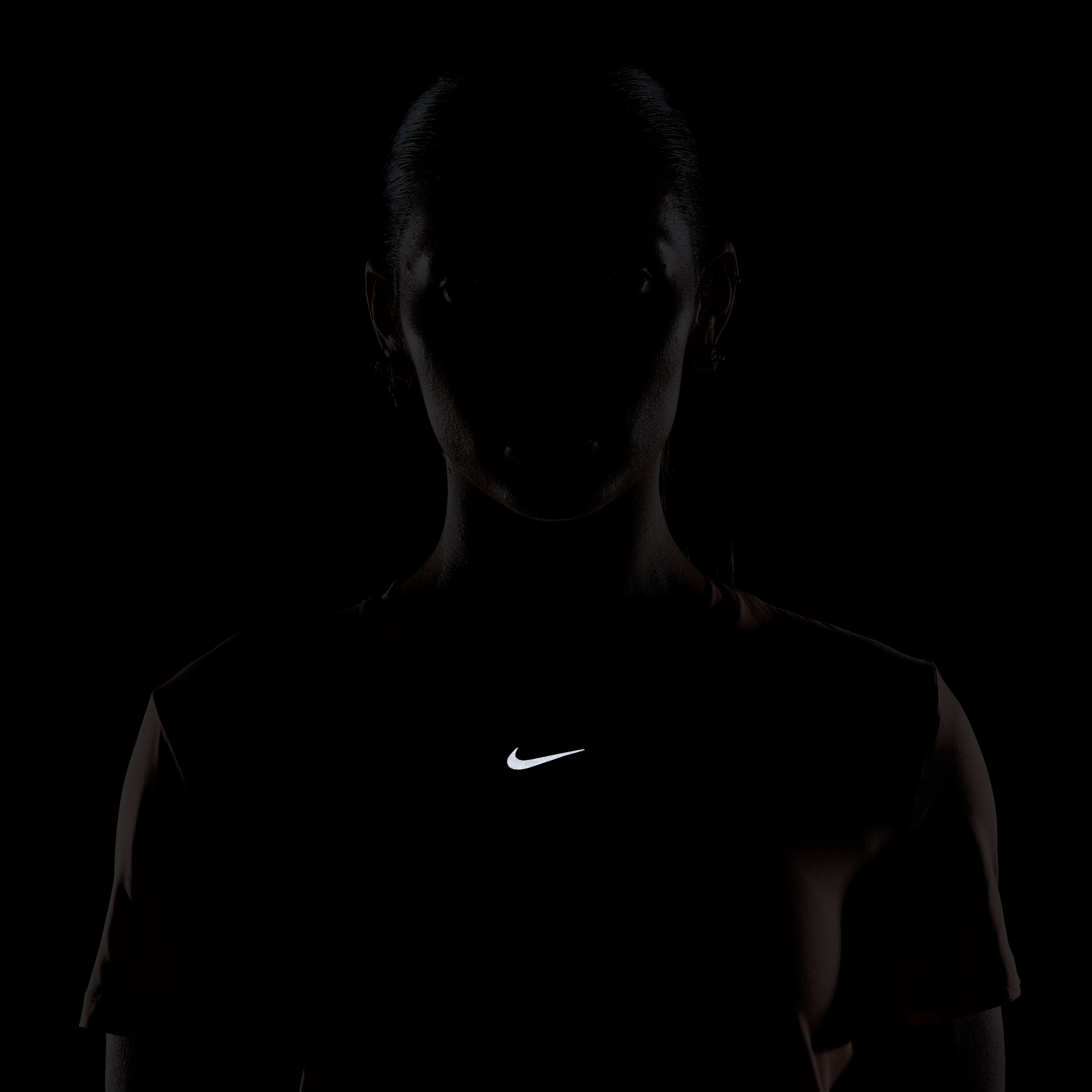 Nike W Nk One Classic Df Ss Top Camiseta Manga Corta naranja de mujer para entrenamiento