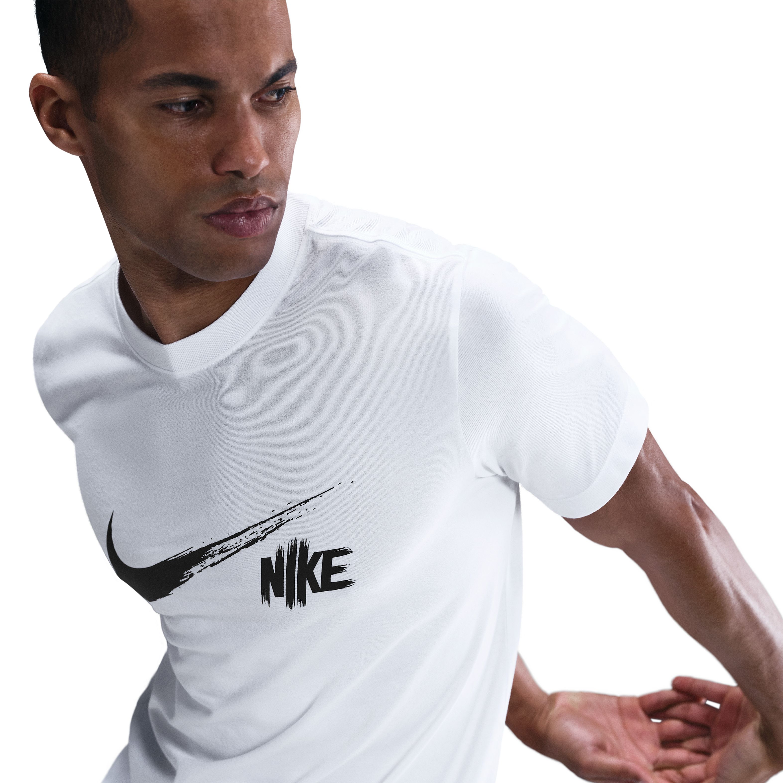 Nike M Nk Df Tee Hbr Gfx Pack Camiseta Manga Corta blanco de hombre para entrenamiento