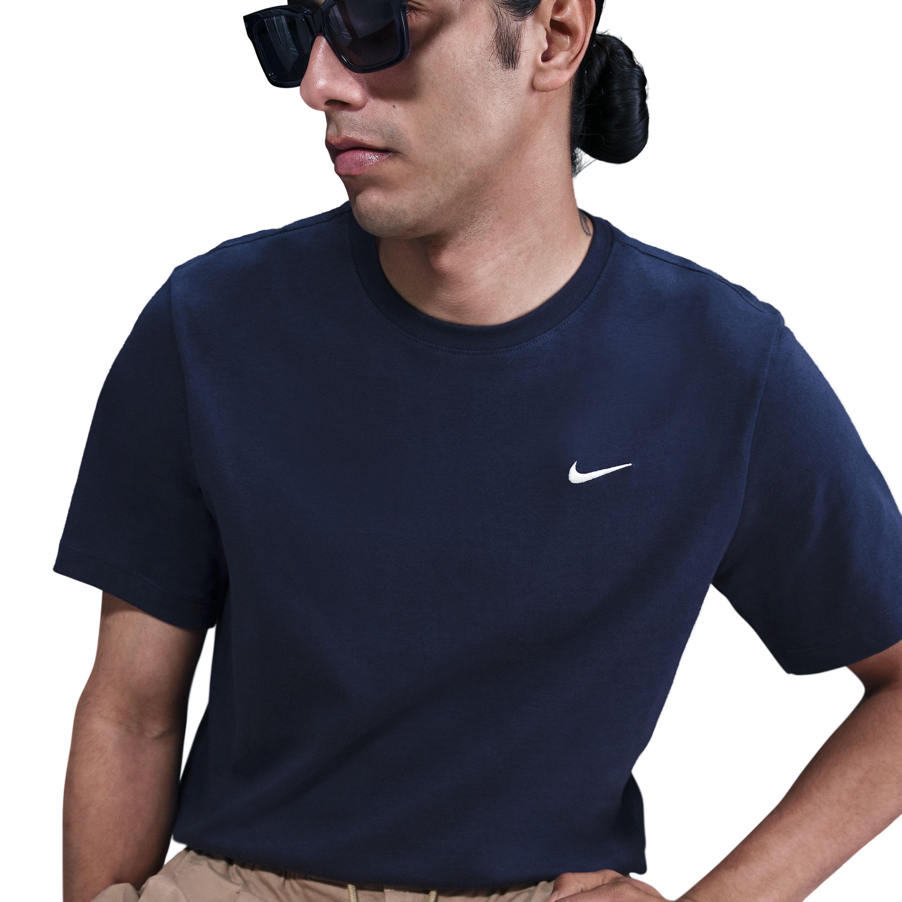 Nike M Nsw Tee Nk Embrd Swsh Fs Camiseta Manga Corta azul de hombre lifestyle