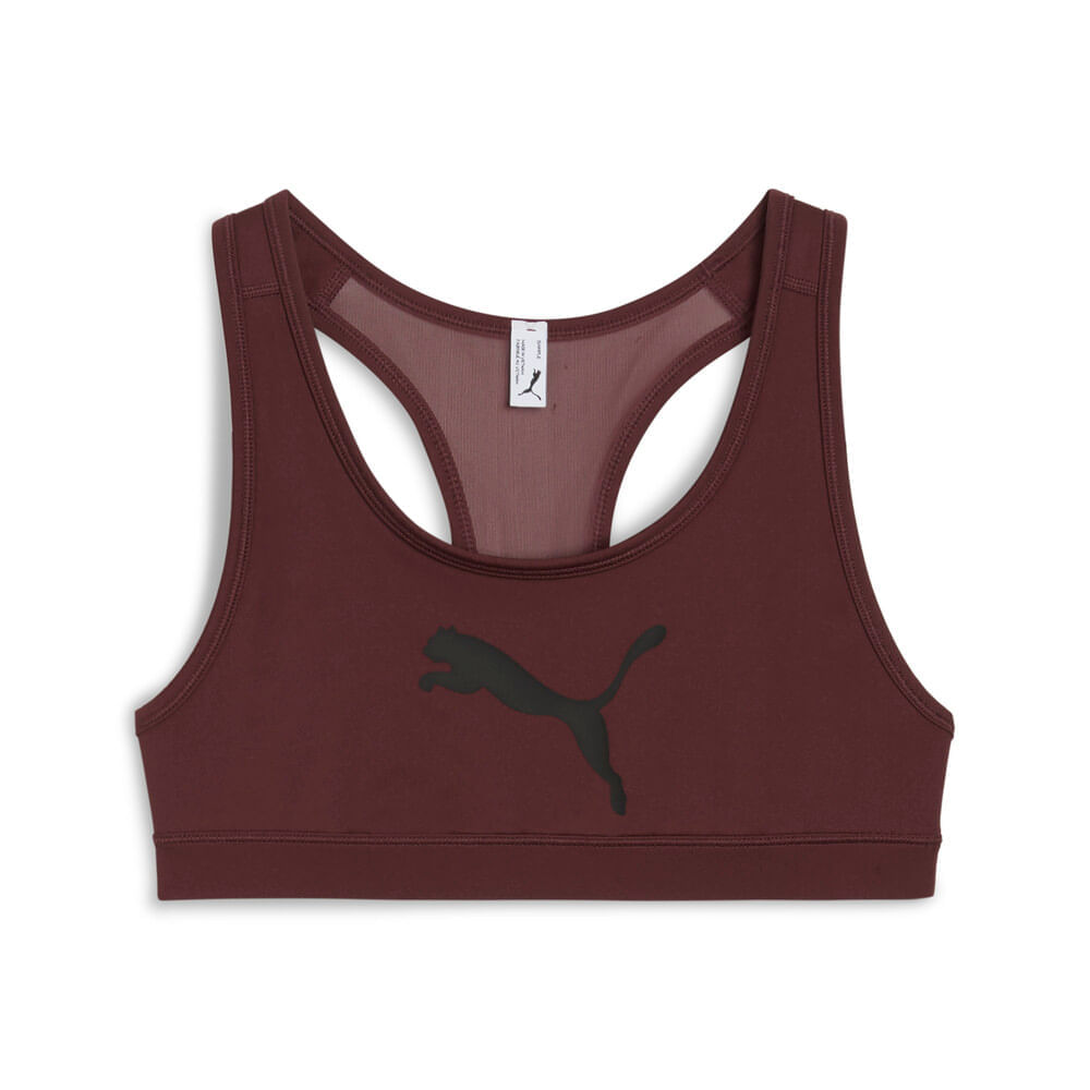 Puma 4Keeps Bra W Top rojo de mujer para entrenamiento
