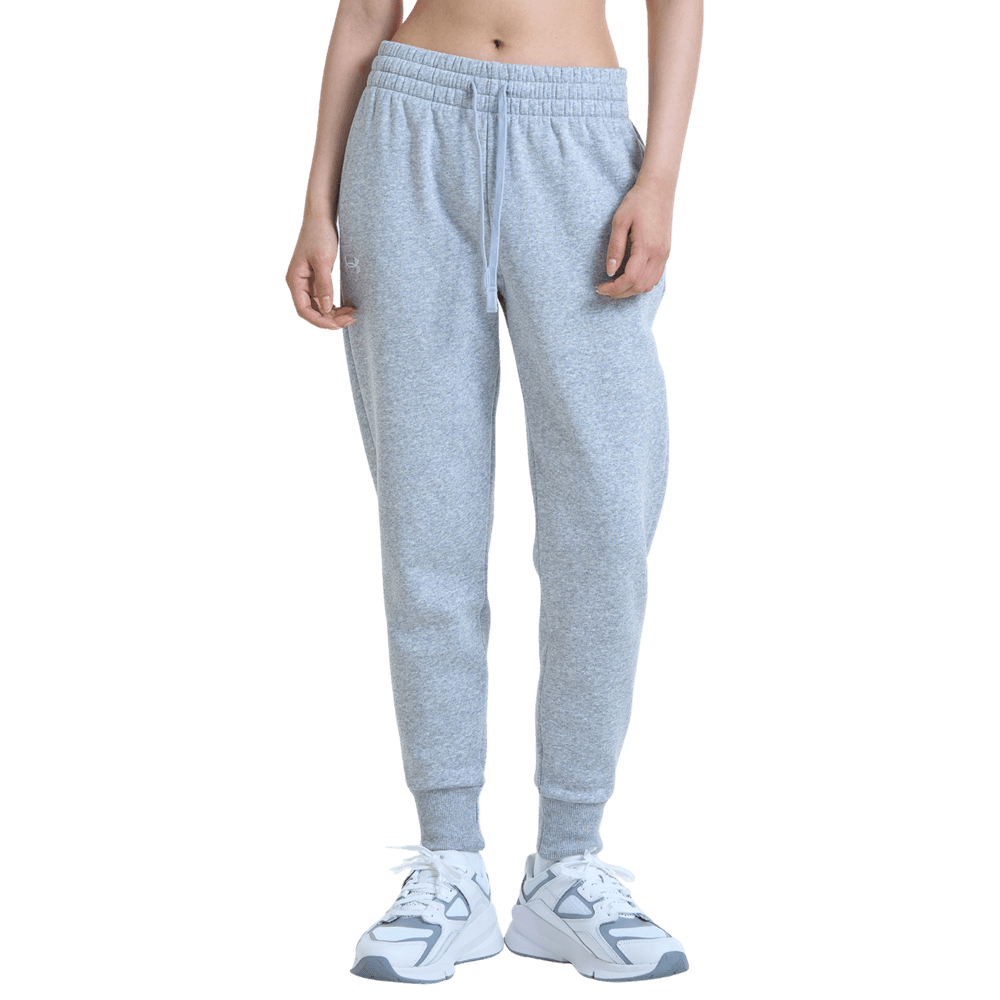 UA Rival Fleece Jogger Pantalón gris de mujer lifestyle