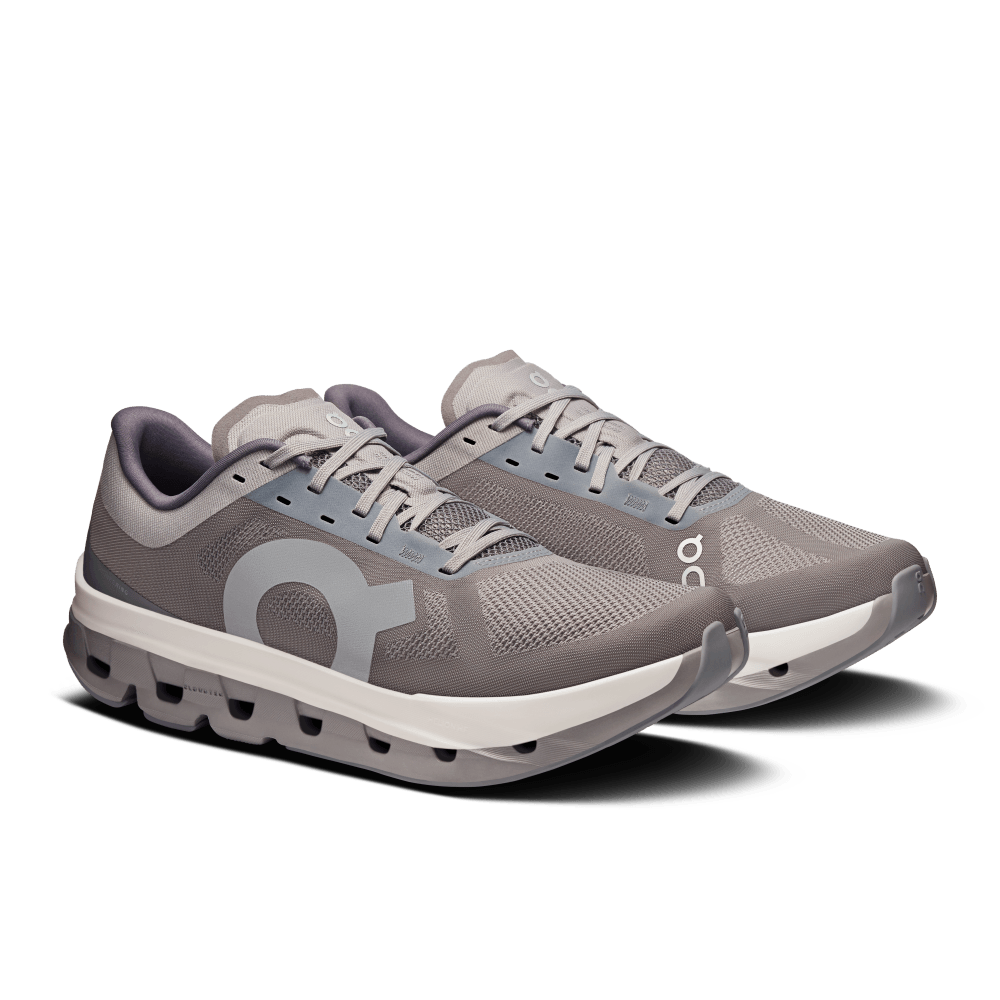 On Cloudflow 5 Tenis gris de hombre para correr