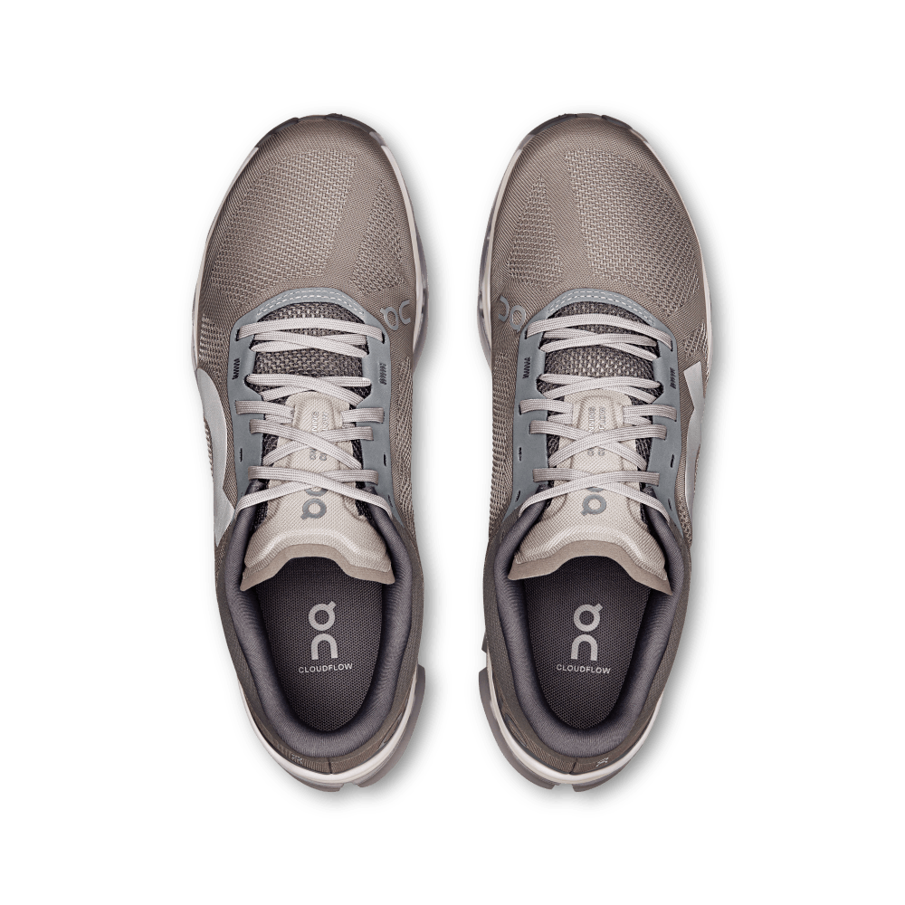 On Cloudflow 5 Tenis gris de hombre para correr