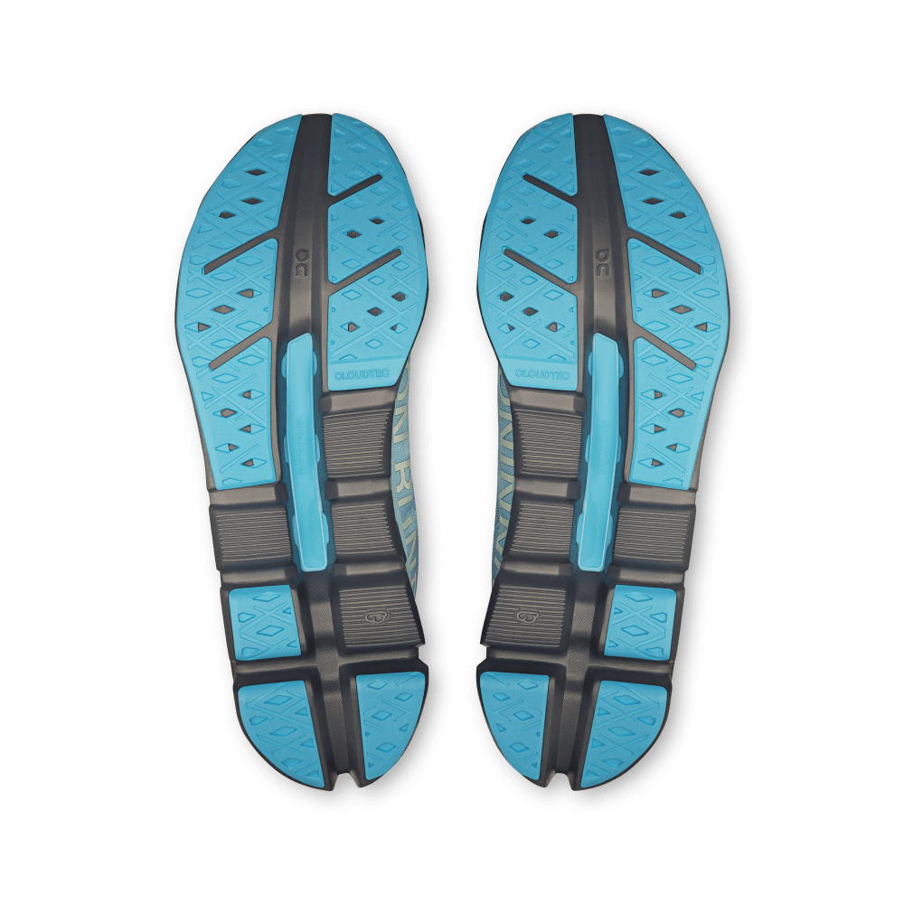 On Cloudflow 5 Tenis gris de hombre para correr