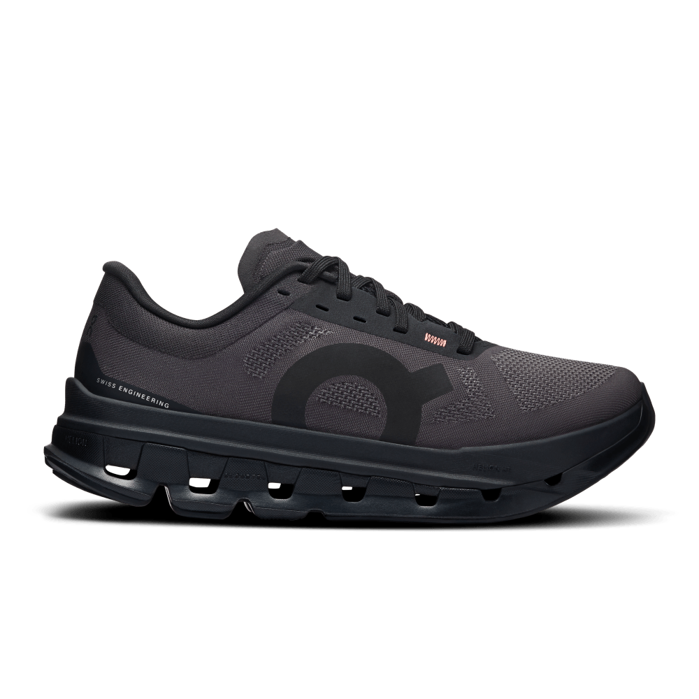On Cloudflow 5 Tenis negro de mujer para correr