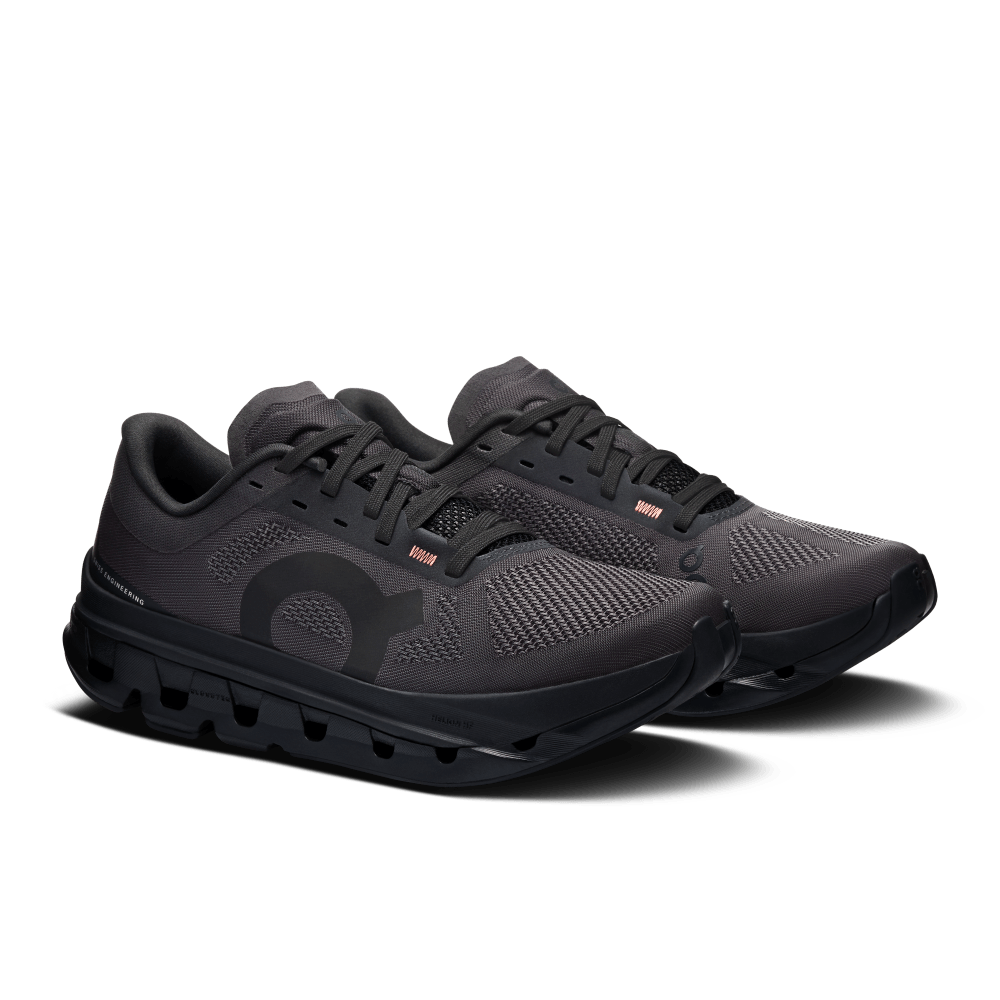 On Cloudflow 5 Tenis negro de mujer para correr