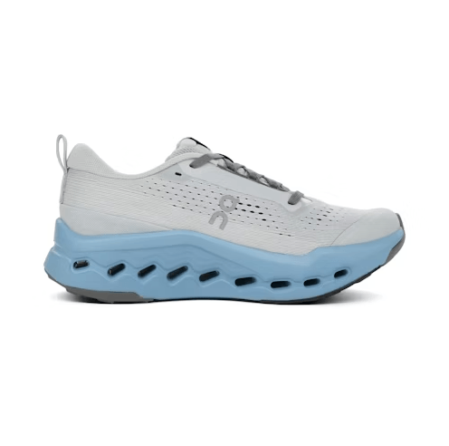 On Cloudsurfer Trail 2 Tenis gris de mujer para correr
