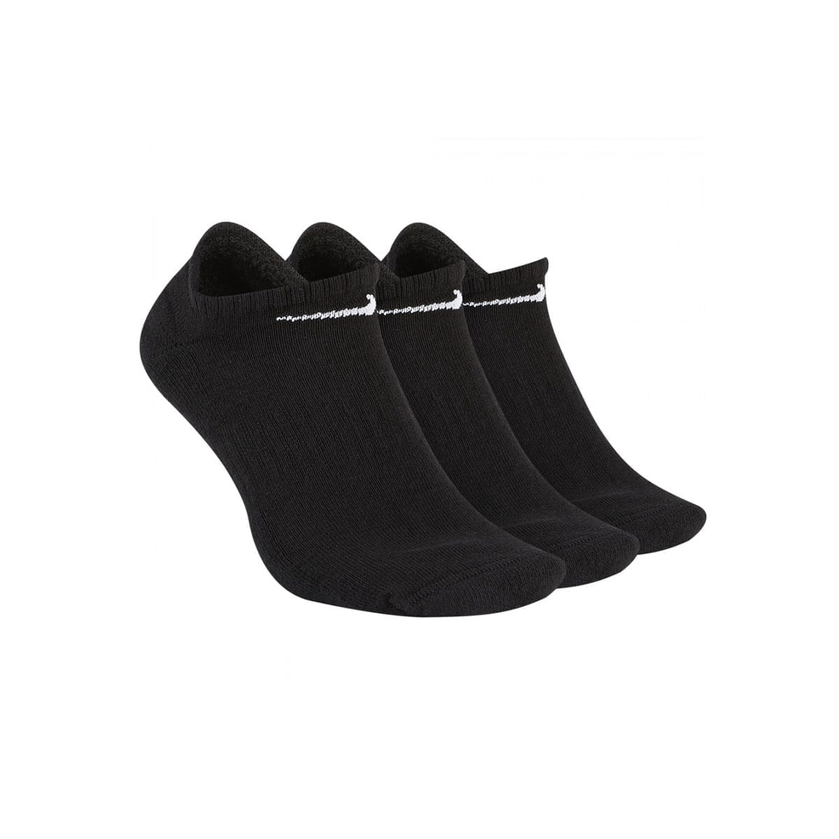 Nike U Nk Everyday Cush Ns 3Pr Medias negro de hombre para entrenamiento