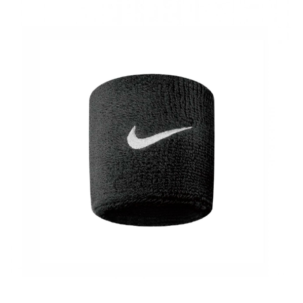 Nike Swoosh Wristband Muñequeras negro de hombre para tenis