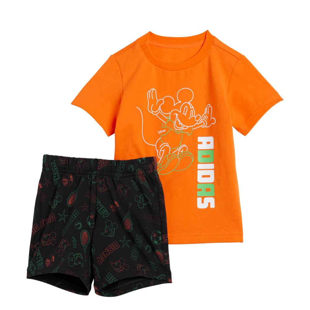 Adidas I Dy Mm T Set Conjunto naranja de niño lifestyle