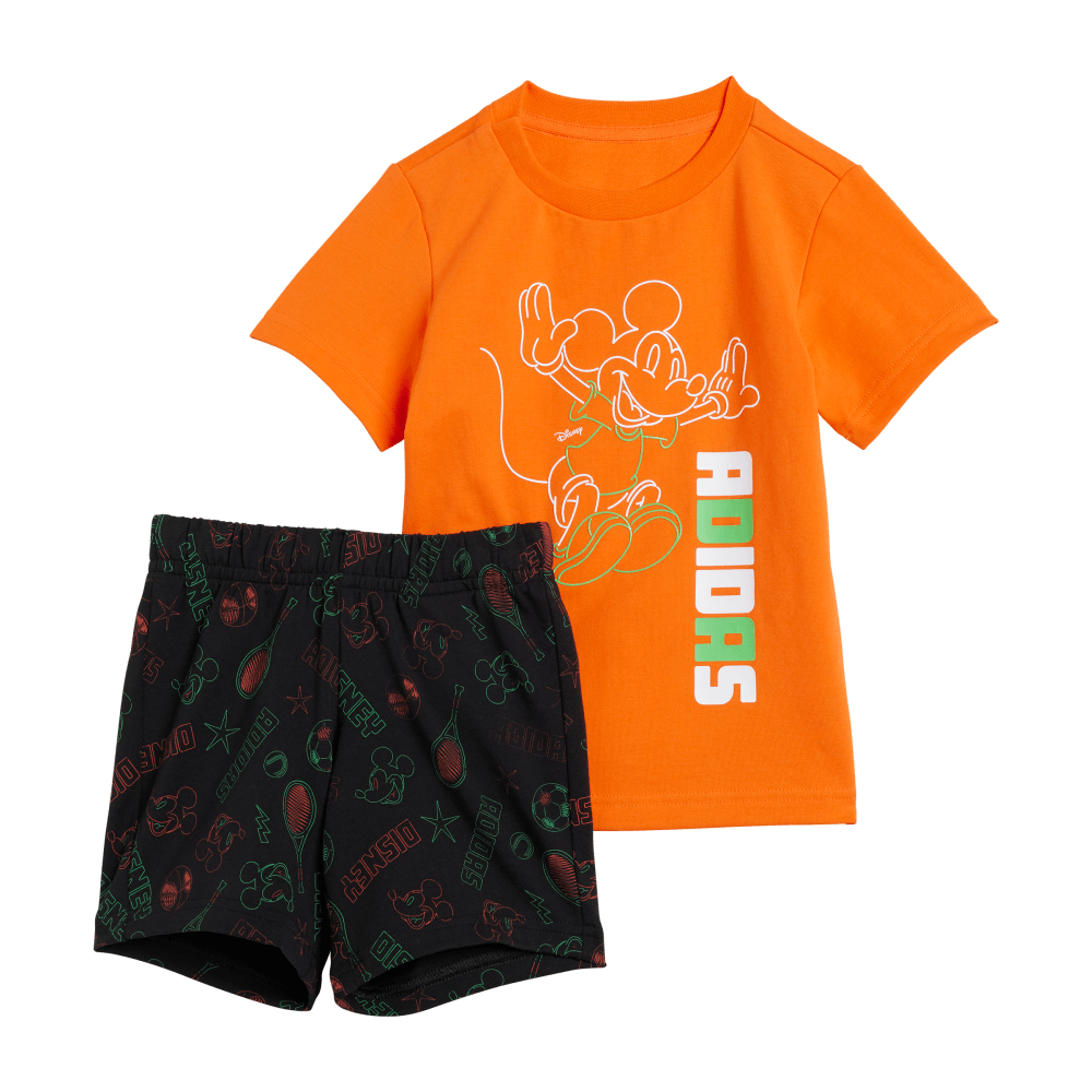 Adidas I Dy Mm T Set Conjunto naranja de niño lifestyle