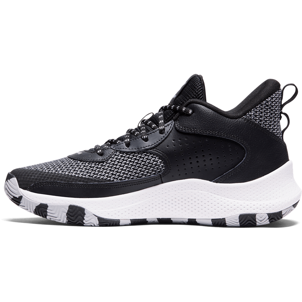 UA Ry 3Z 24 Tenis negro de hombre para baloncesto
