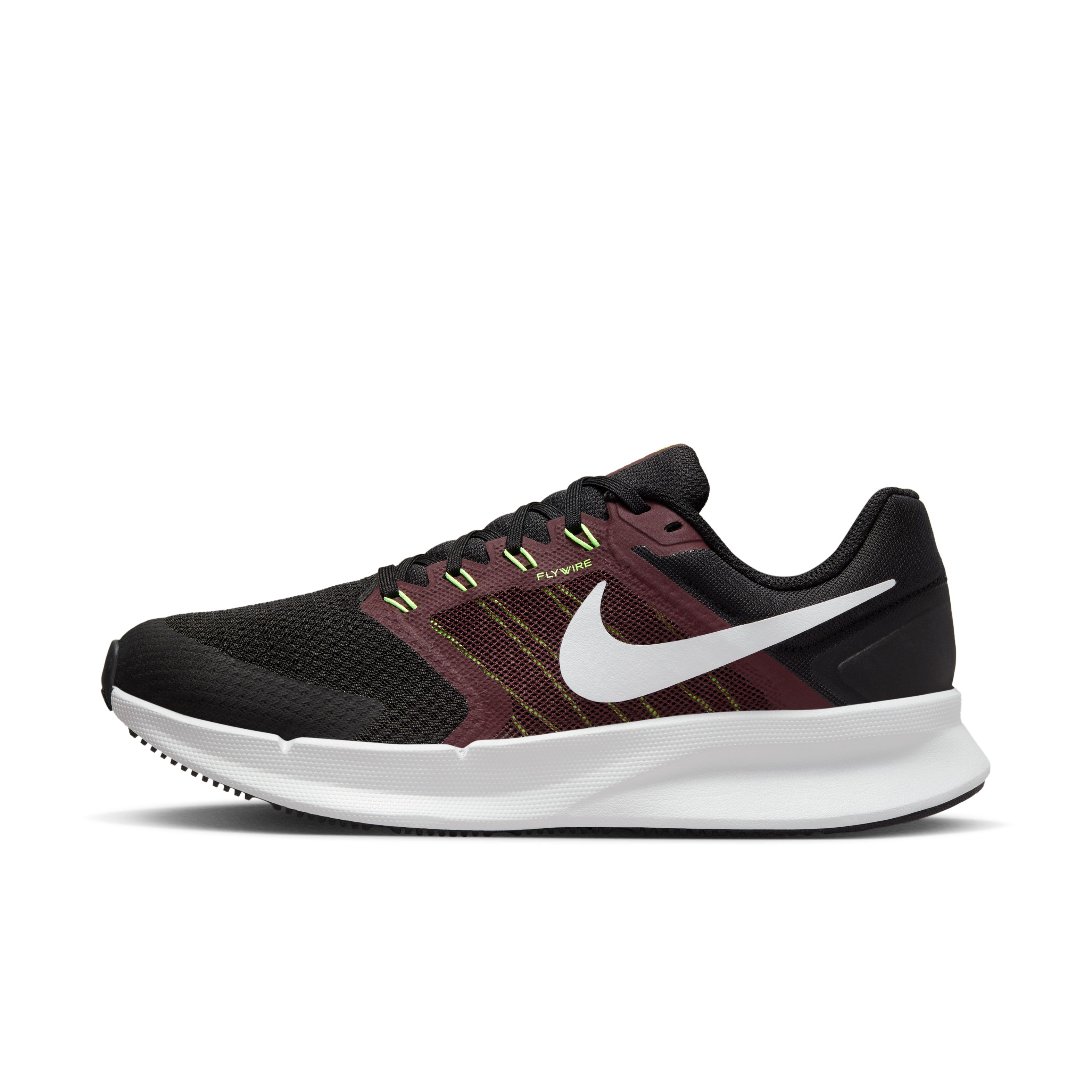 Nike Run Swift 3 Tenis negro de hombre para correr