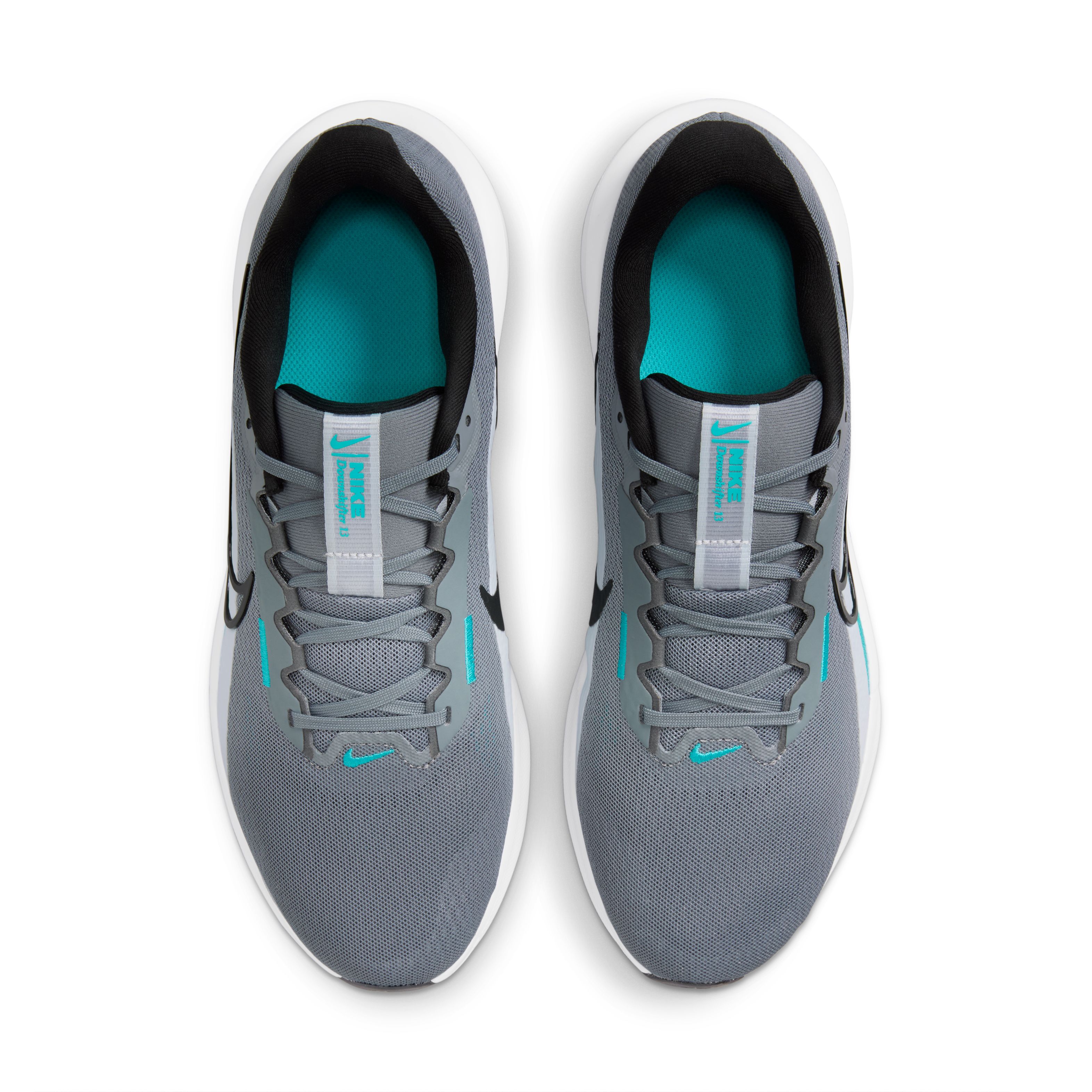 Nike Downshifter 13 Tenis gris de hombre para correr