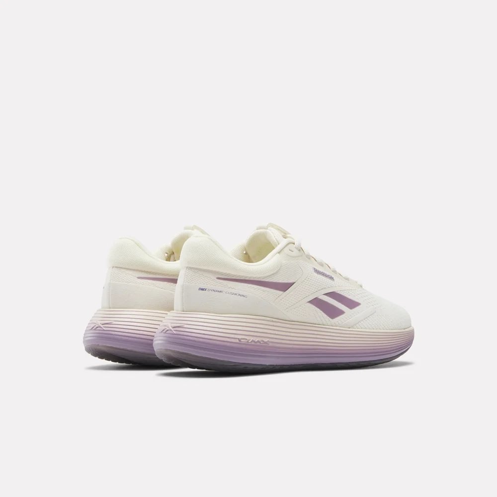 Reebok Dmx Comfort + 2.0 Tenis beige de mujer para correr