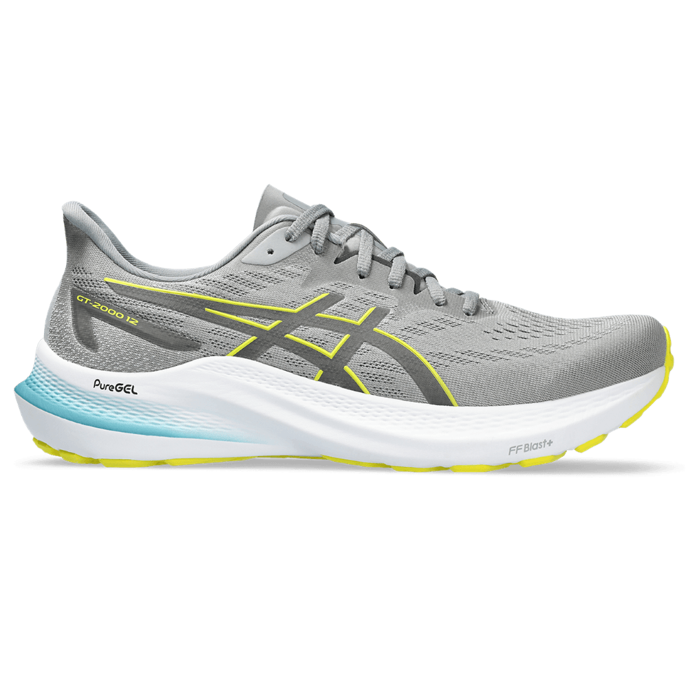 Asics Gt-2000 12 Tenis gris de hombre para correr