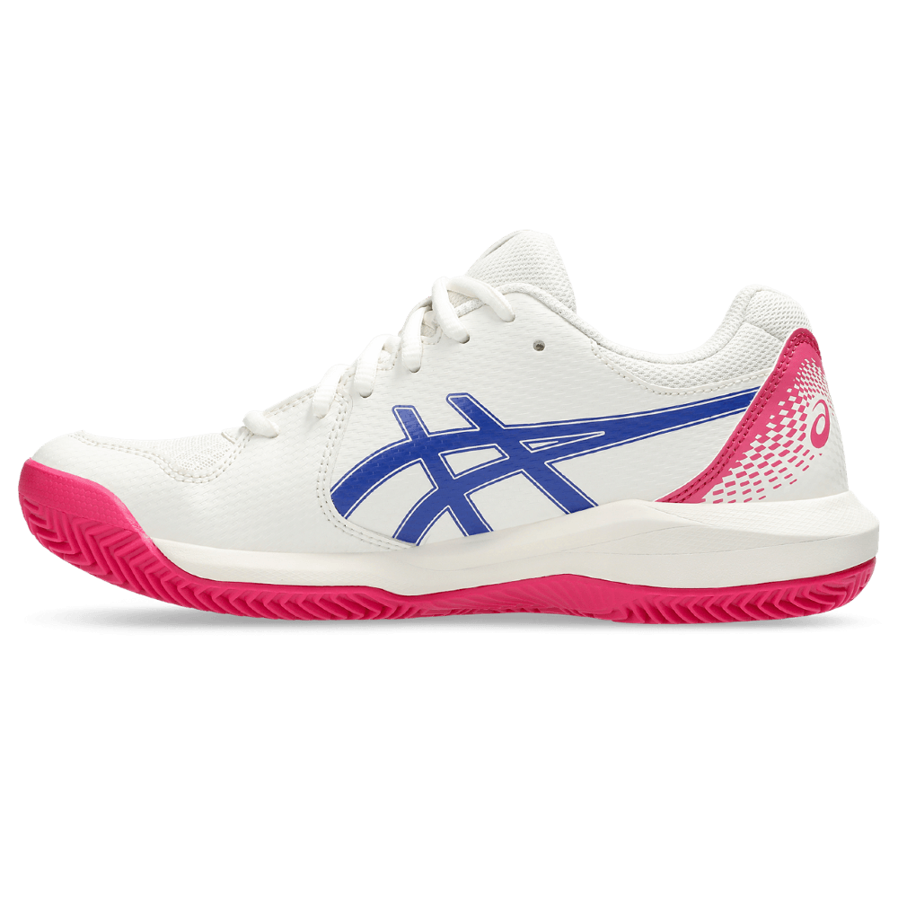 asics gel-dedicate 8 clay tenis blanco de mujer para tenis