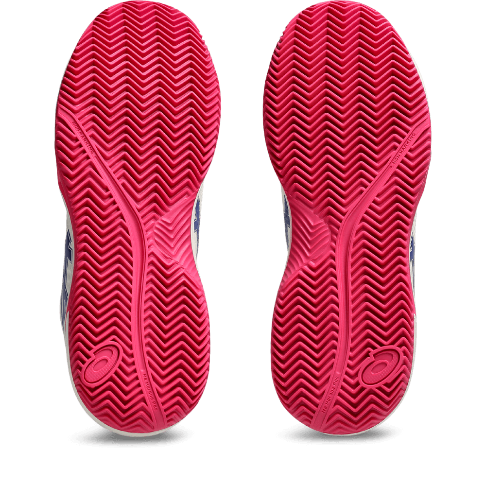 asics gel-dedicate 8 clay tenis blanco de mujer para tenis
