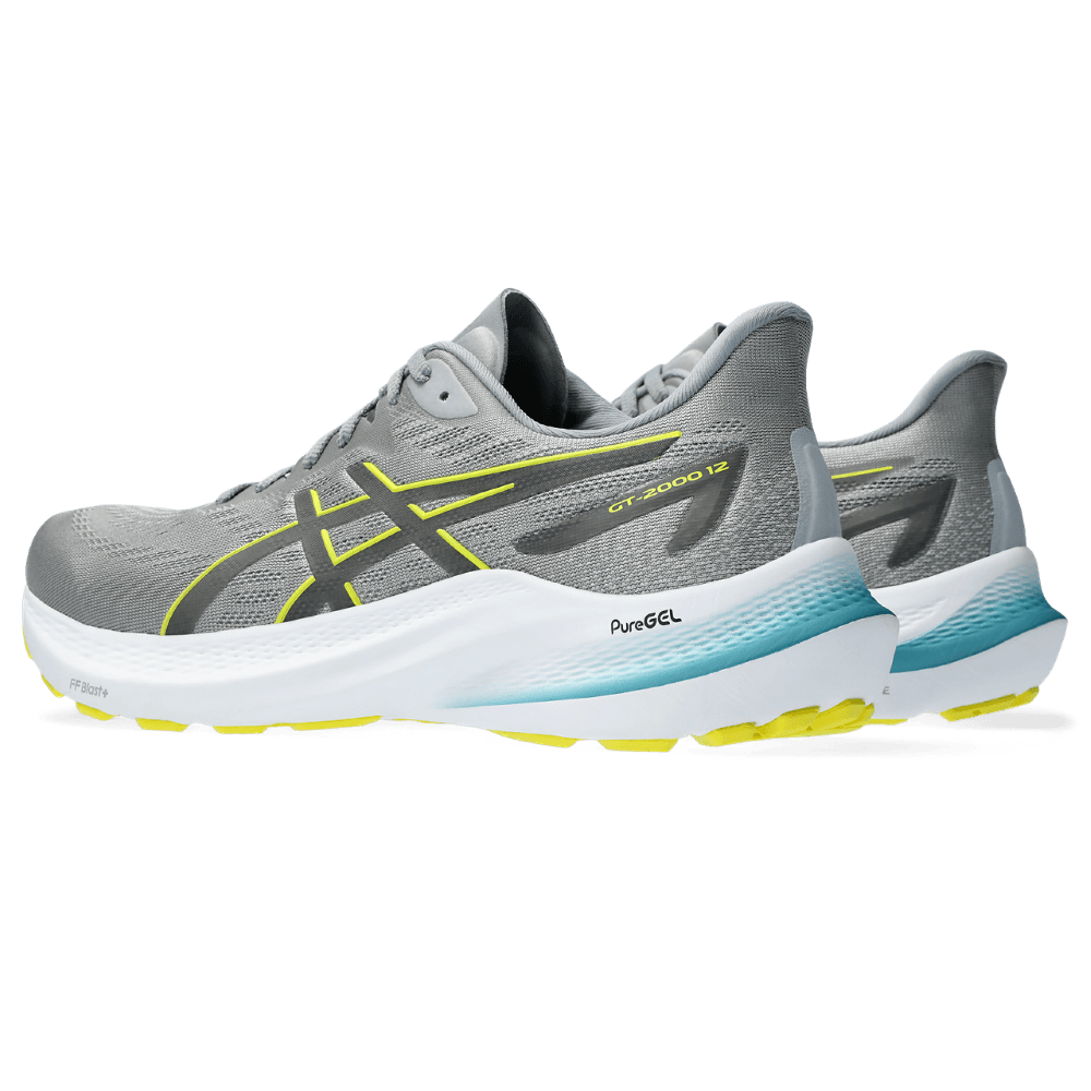 Asics Gt-2000 12 Tenis gris de hombre para correr