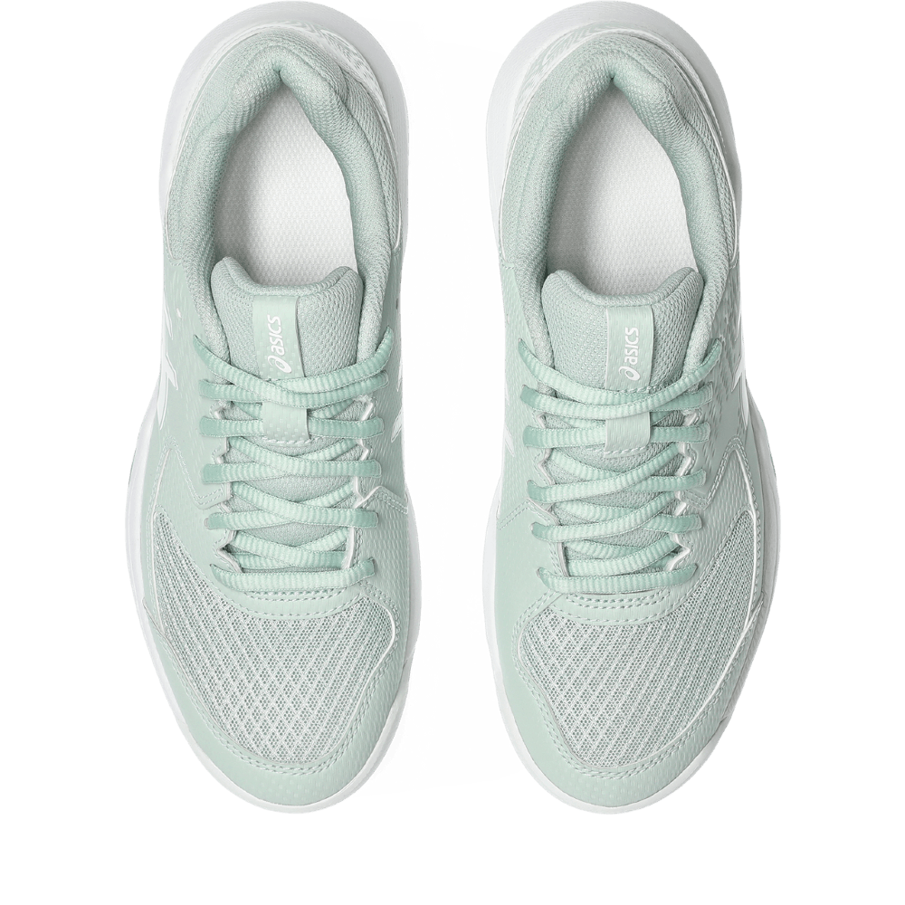 asics gel-dedicate 8 clay tenis verde de mujer para tenis
