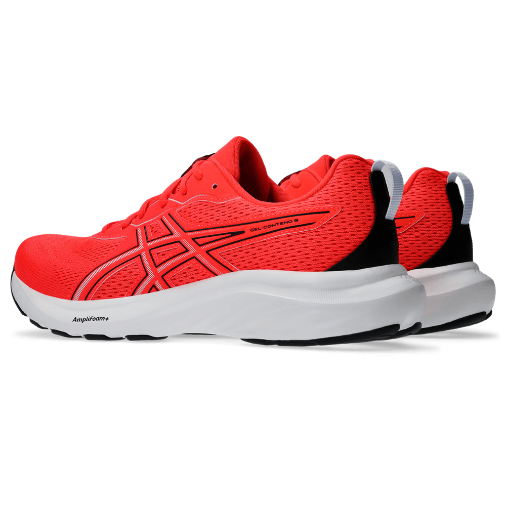 Asics Gel-Contend 9 Tenis rojo de hombre para correr