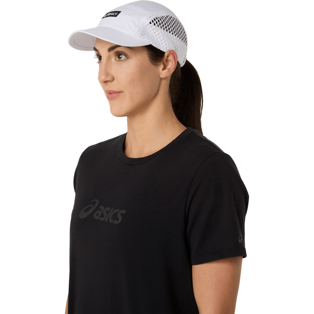 Asics Performance Run Ultra Light Cap Gorra blanco unisex para correr