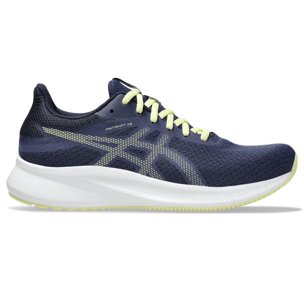 Asics Patriot 13 Tenis azul de mujer para correr