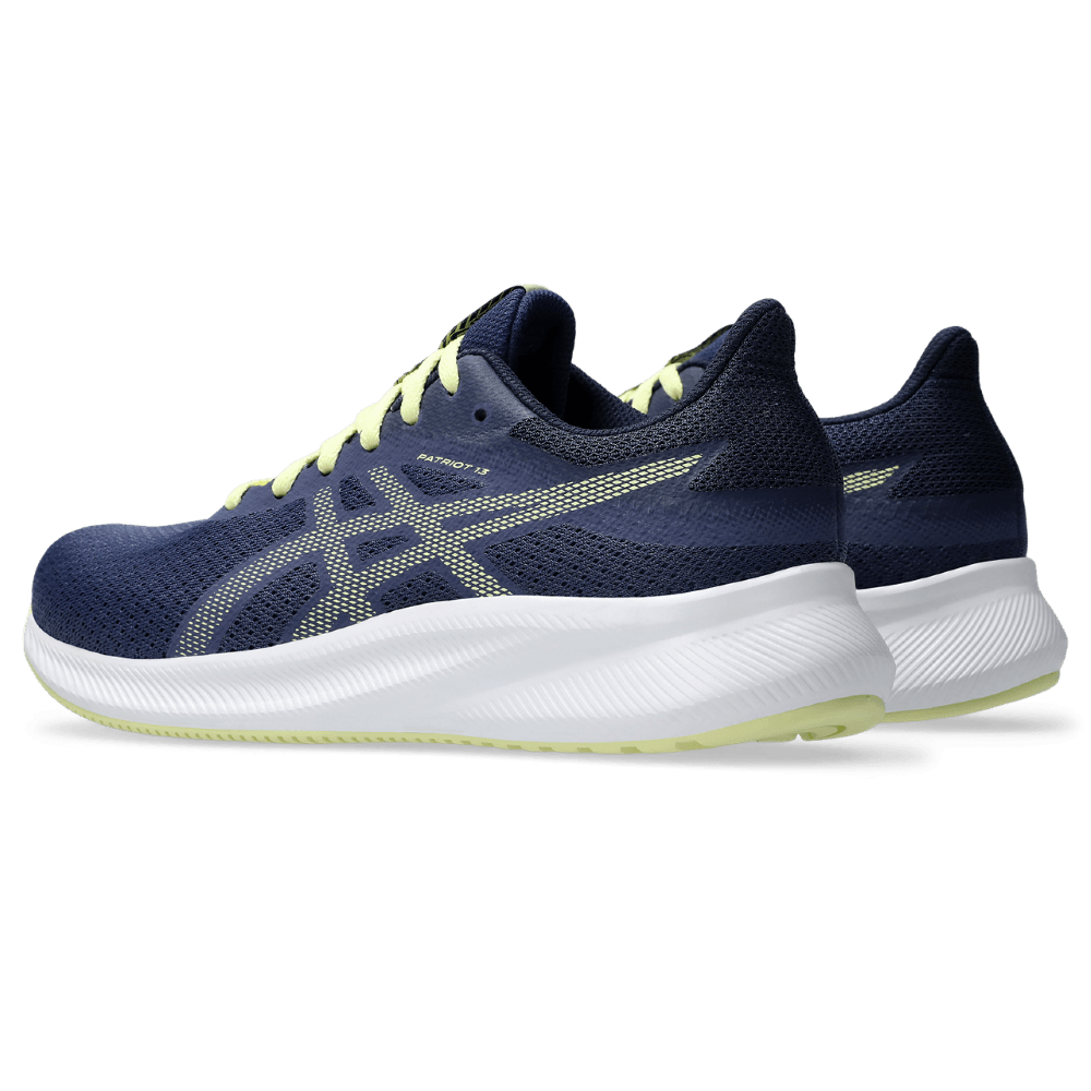 Asics Patriot 13 Tenis azul de mujer para correr