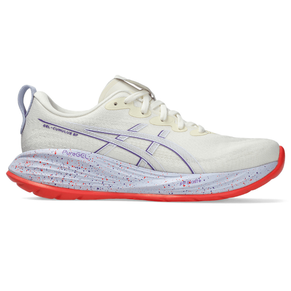 Asics Gel-Cumulus 27 Tokyo Tenis beige de mujer para correr