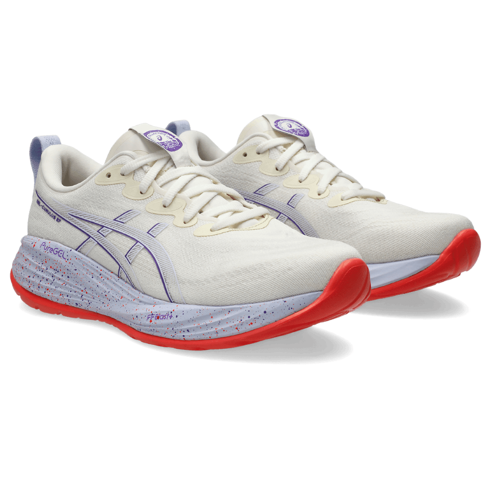 Asics Gel-Cumulus 27 Tokyo Tenis beige de mujer para correr