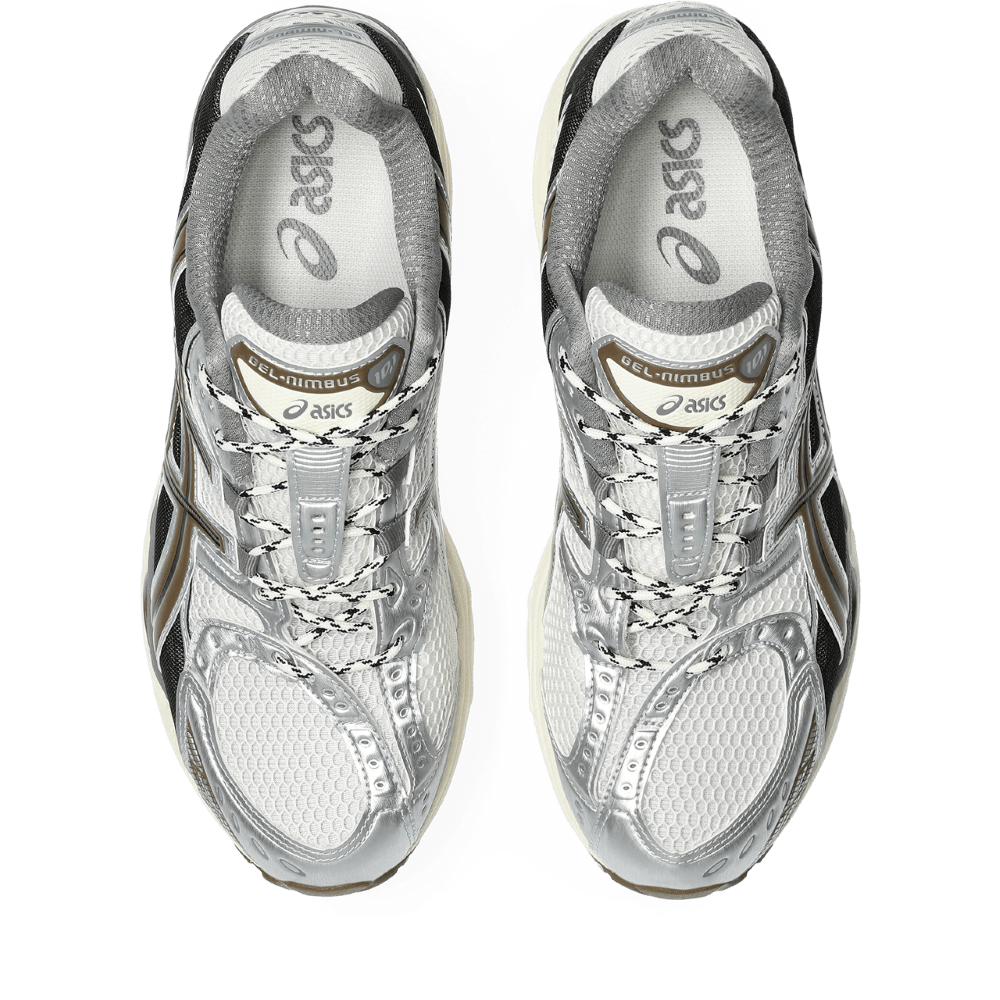 asics gel-nimbus 10.1 tenis blanco unisex lifestyle