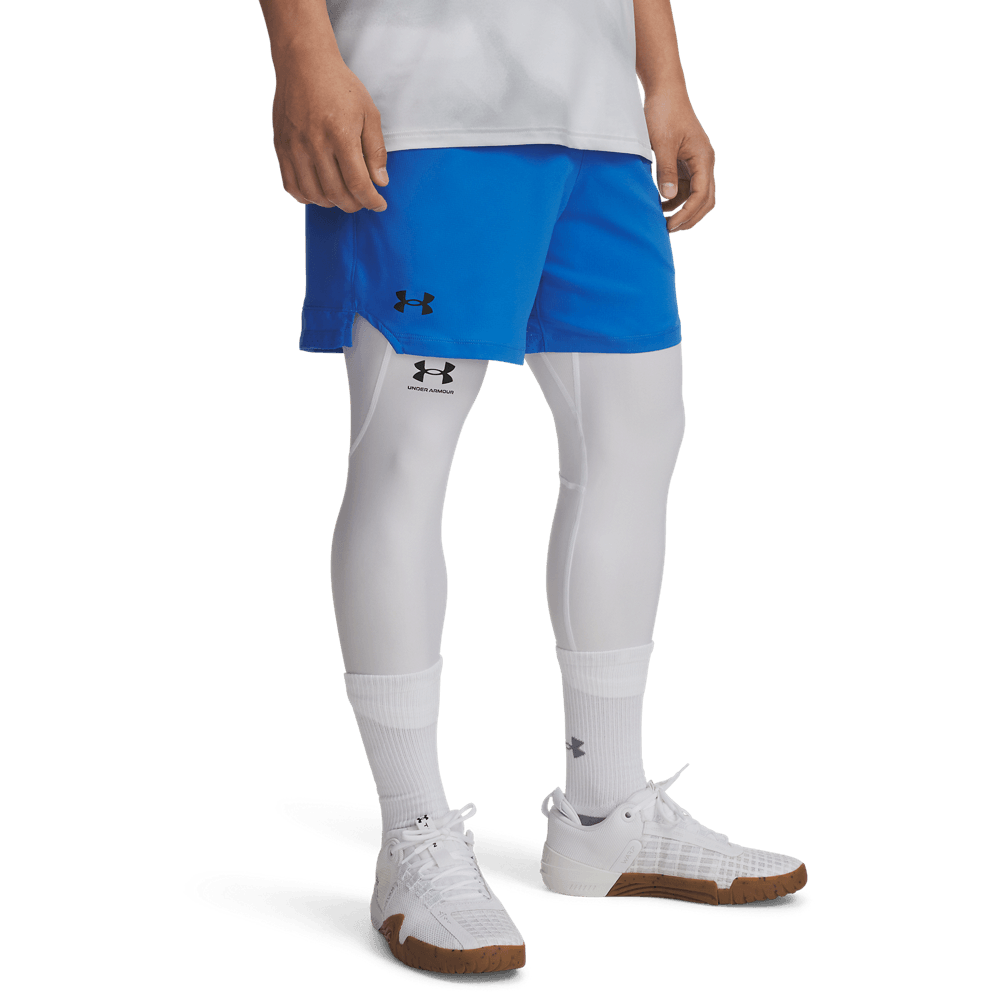 UA Vanish Woven 6In Shorts Pantaloneta azul de hombre para entrenamiento