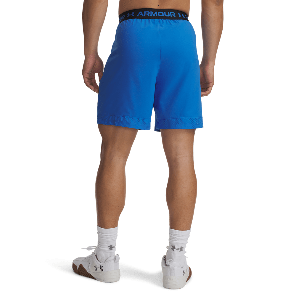 UA Vanish Woven 6In Shorts Pantaloneta azul de hombre para entrenamiento