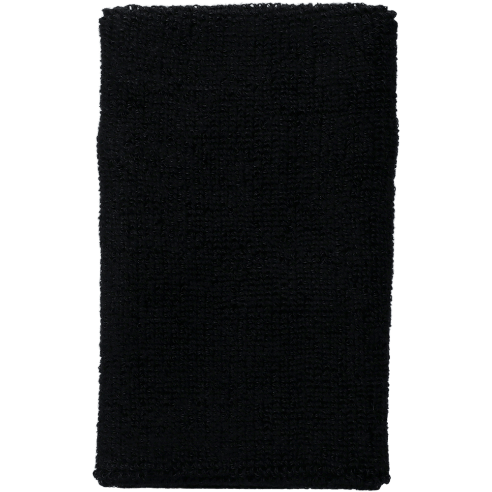 Asics Wrist Band Long Muñequeras negro unisex para tenis