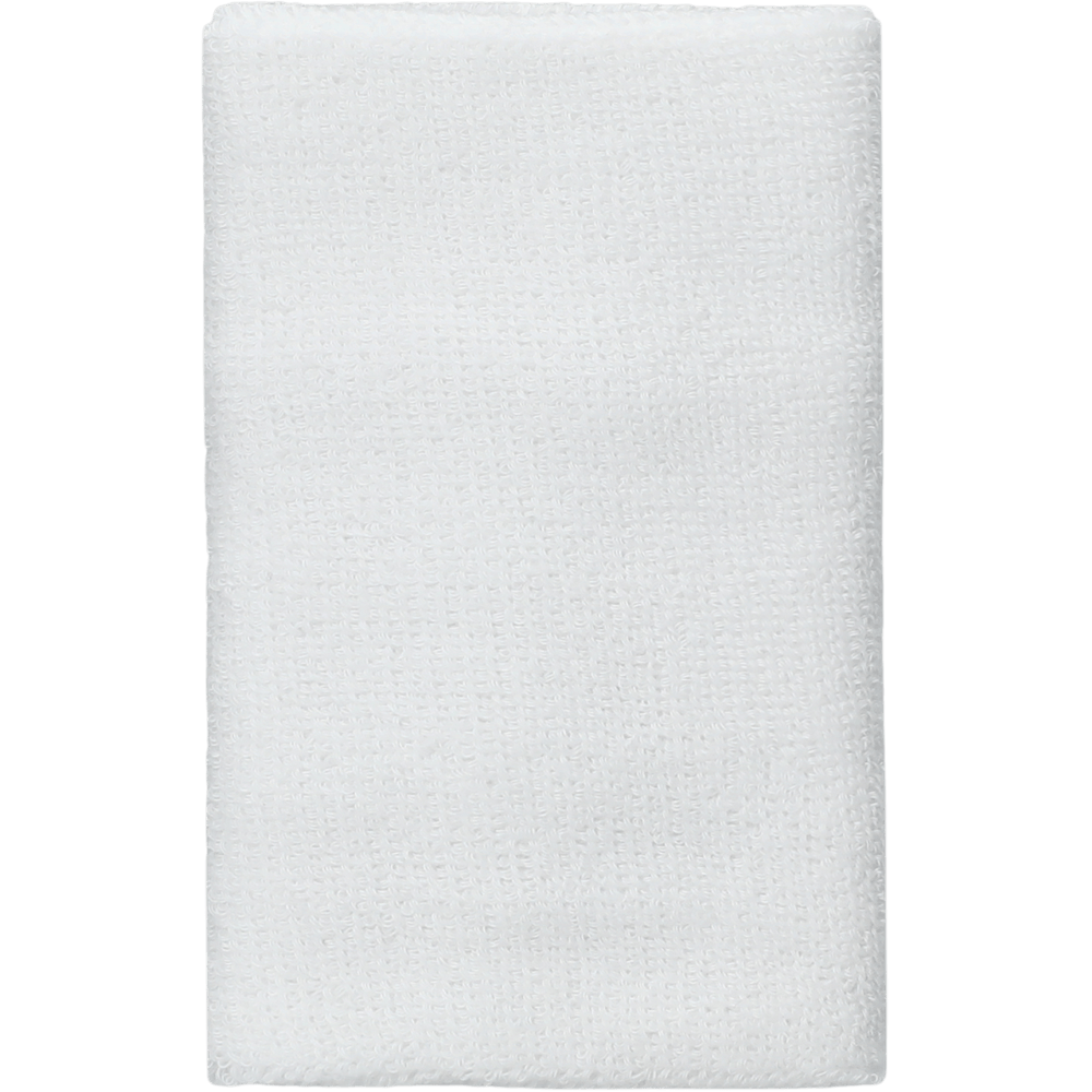 Asics Wrist Band Long Muñequeras blanco unisex para tenis