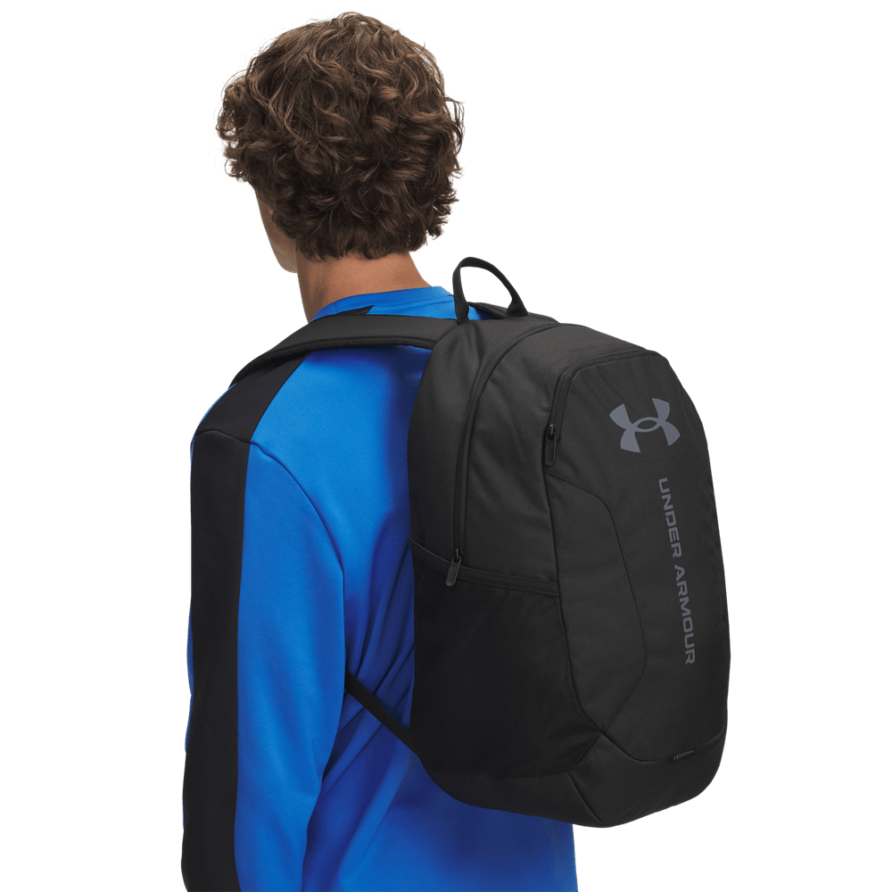 UA Hustle Lite Backpack Morral negro unisex para entrenamiento