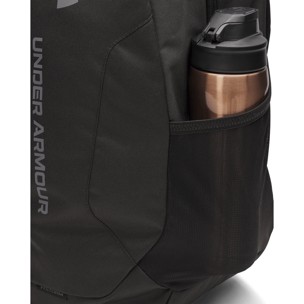UA Hustle Lite Backpack Morral negro unisex para entrenamiento