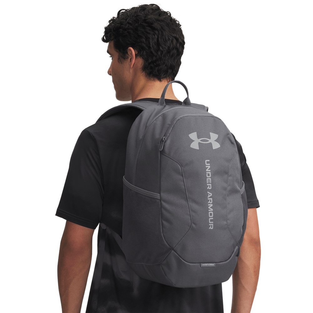 UA Hustle Lite Backpack Morral gris unisex para entrenamiento