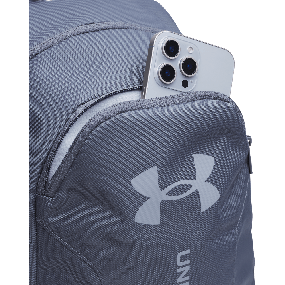 UA Hustle Lite Backpack Morral gris unisex para entrenamiento