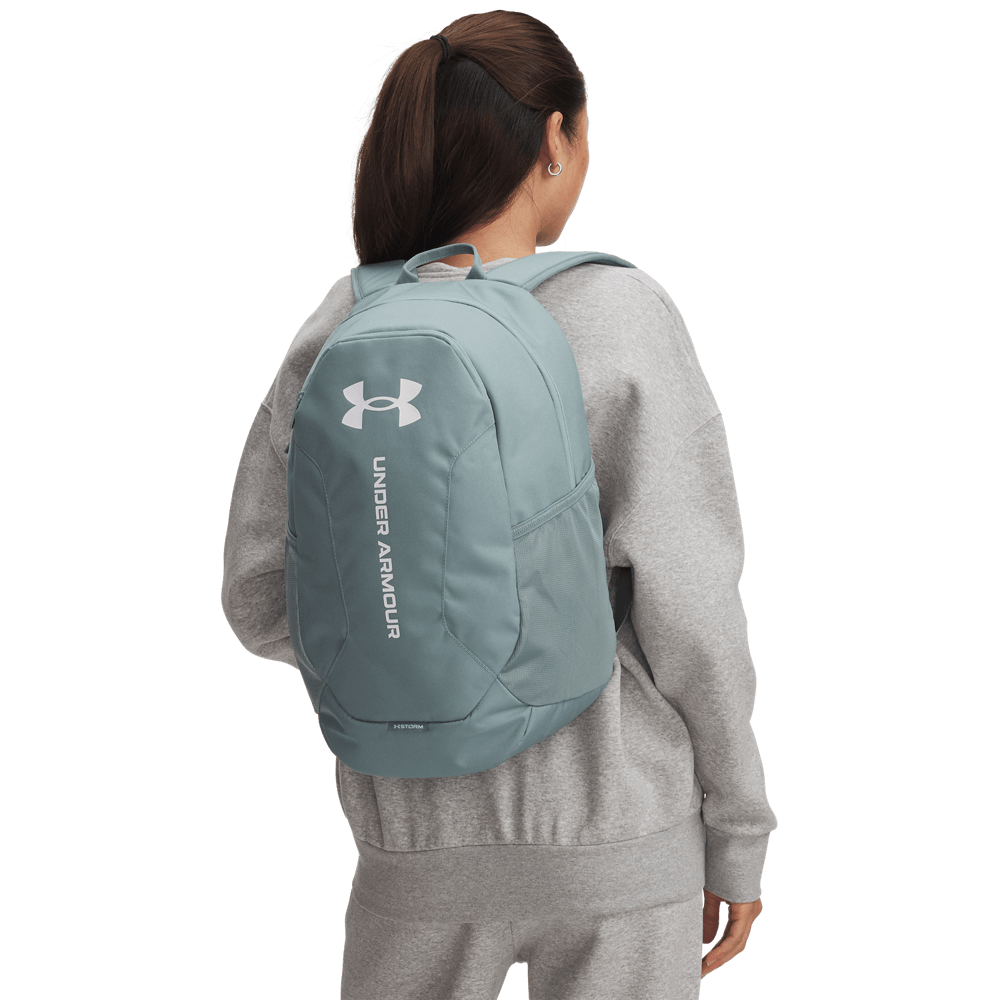 UA Hustle Lite Backpack Morral verde unisex para entrenamiento