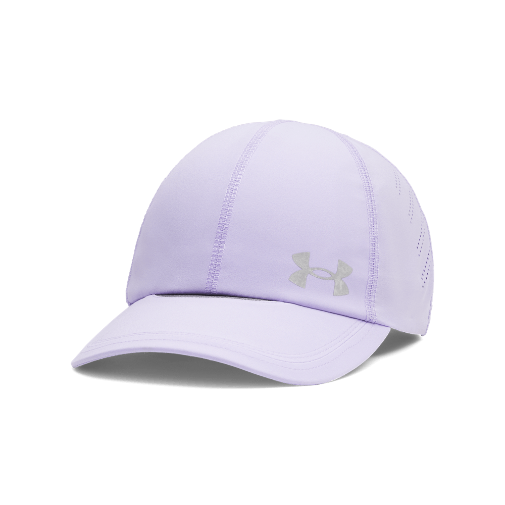 UA So-Chill Velociti Adj Gorra morado de mujer para correr
