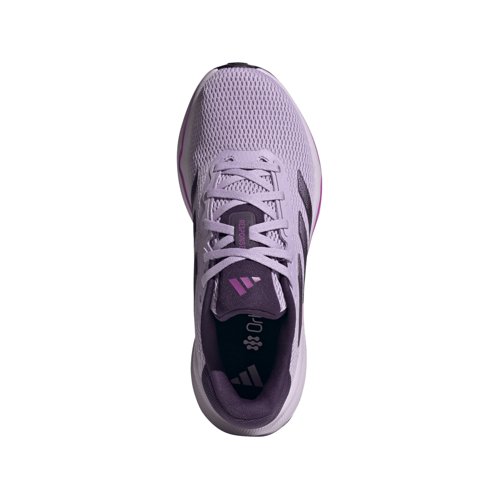 Adidas Tenis Response morado de mujer para correr