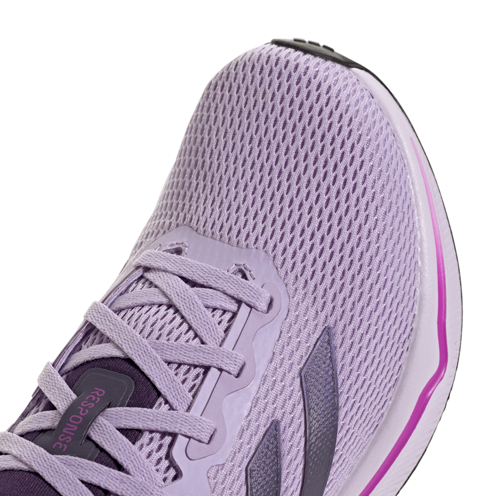 Adidas Tenis Response morado de mujer para correr