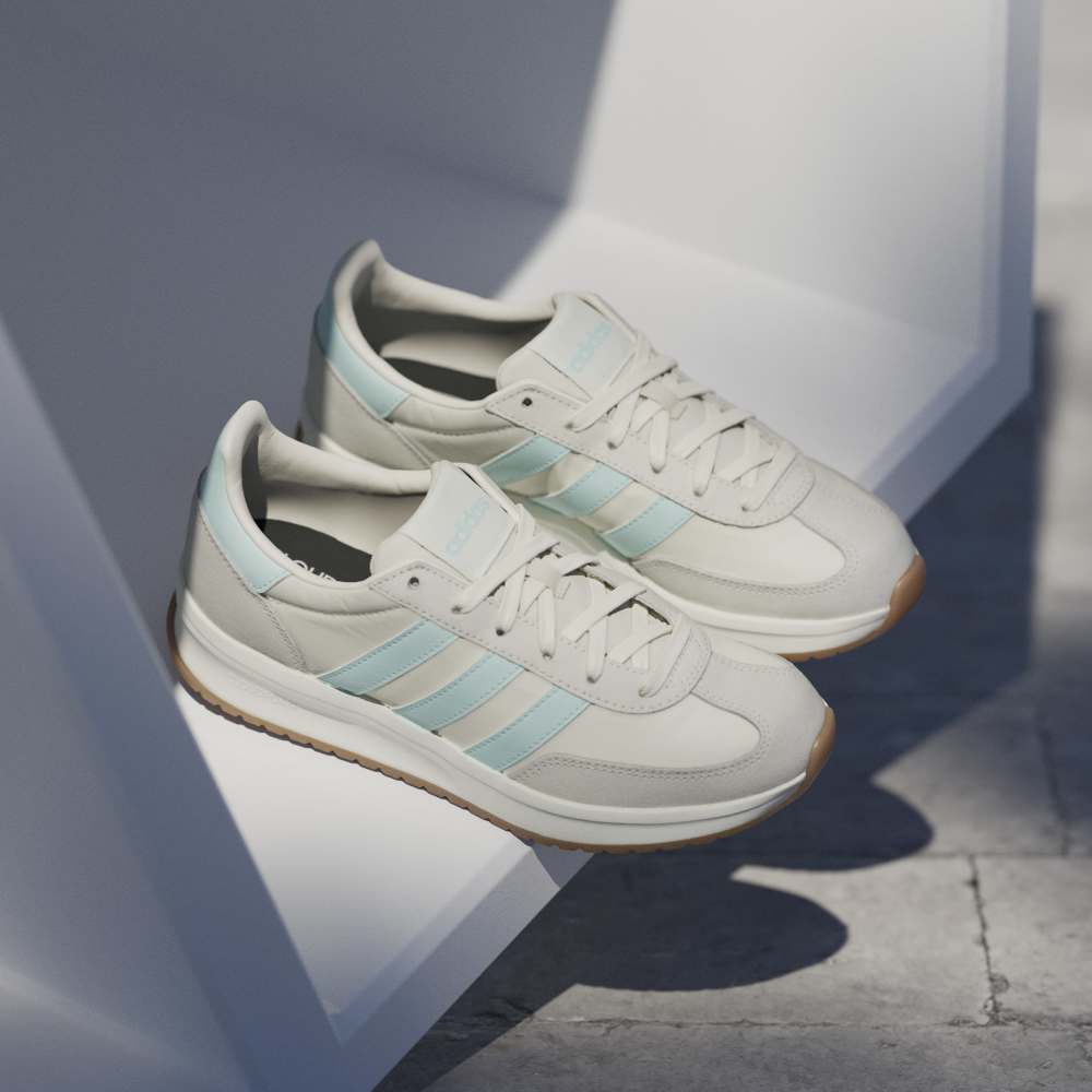 Adidas Tenis Run 72 blanco de mujer lifestyle