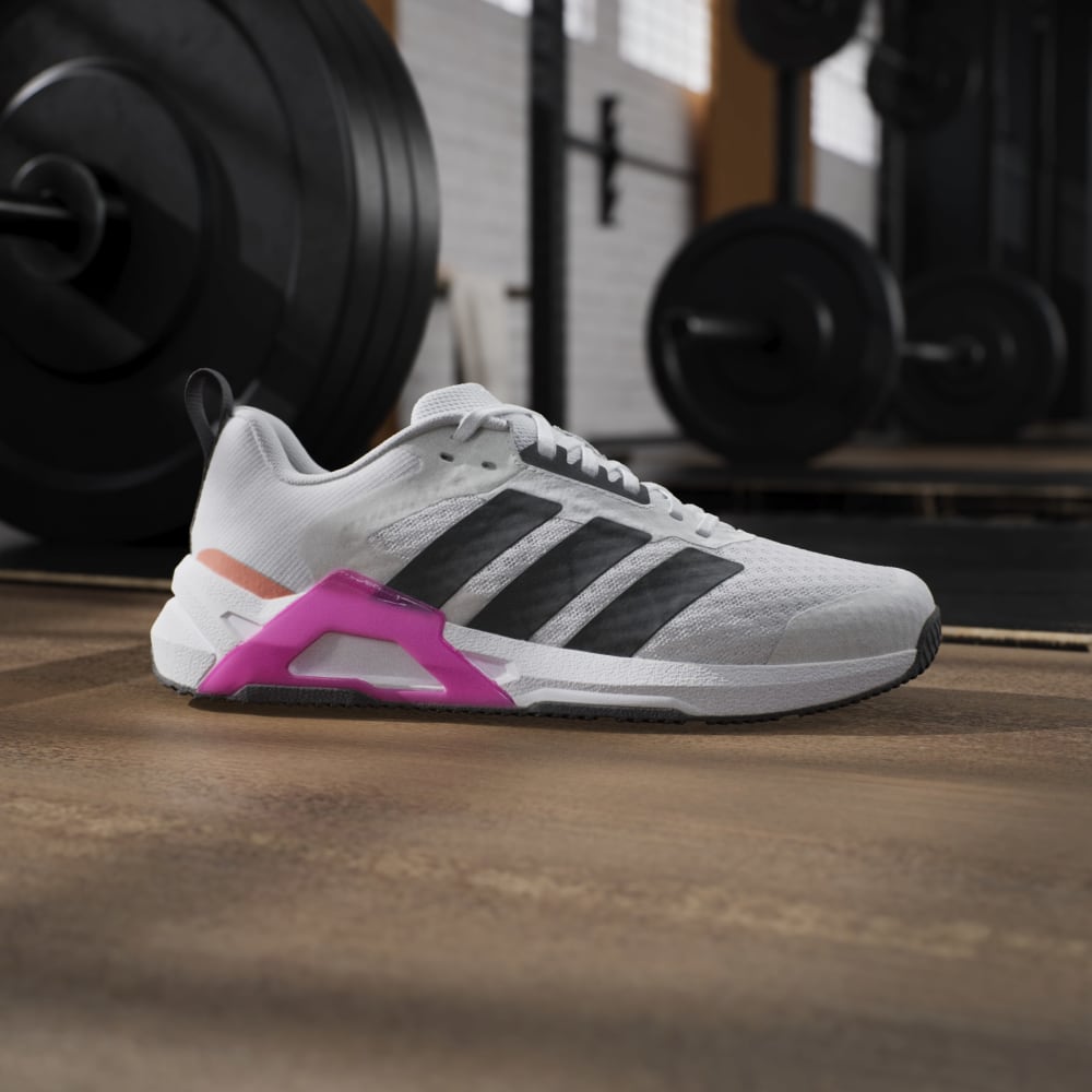 Adidas Tenis Dropset Control blanco de mujer para entrenamiento