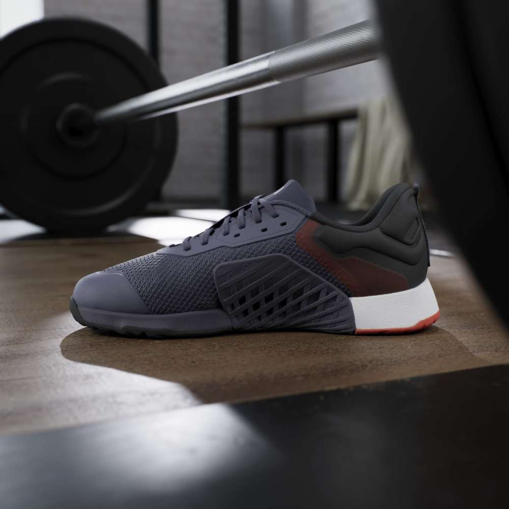 Adidas Tenis Dropset 3 morado de hombre para entrenamiento