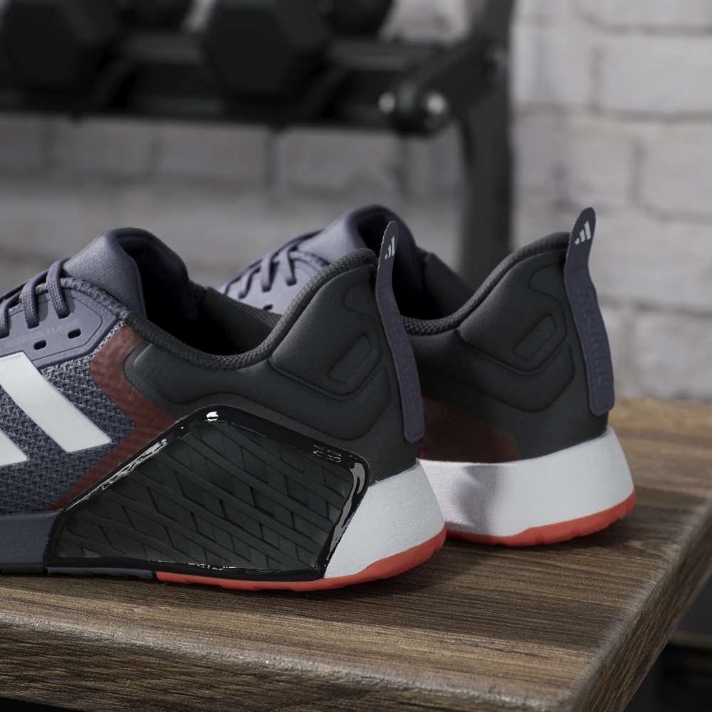 Adidas Tenis Dropset 3 morado de hombre para entrenamiento