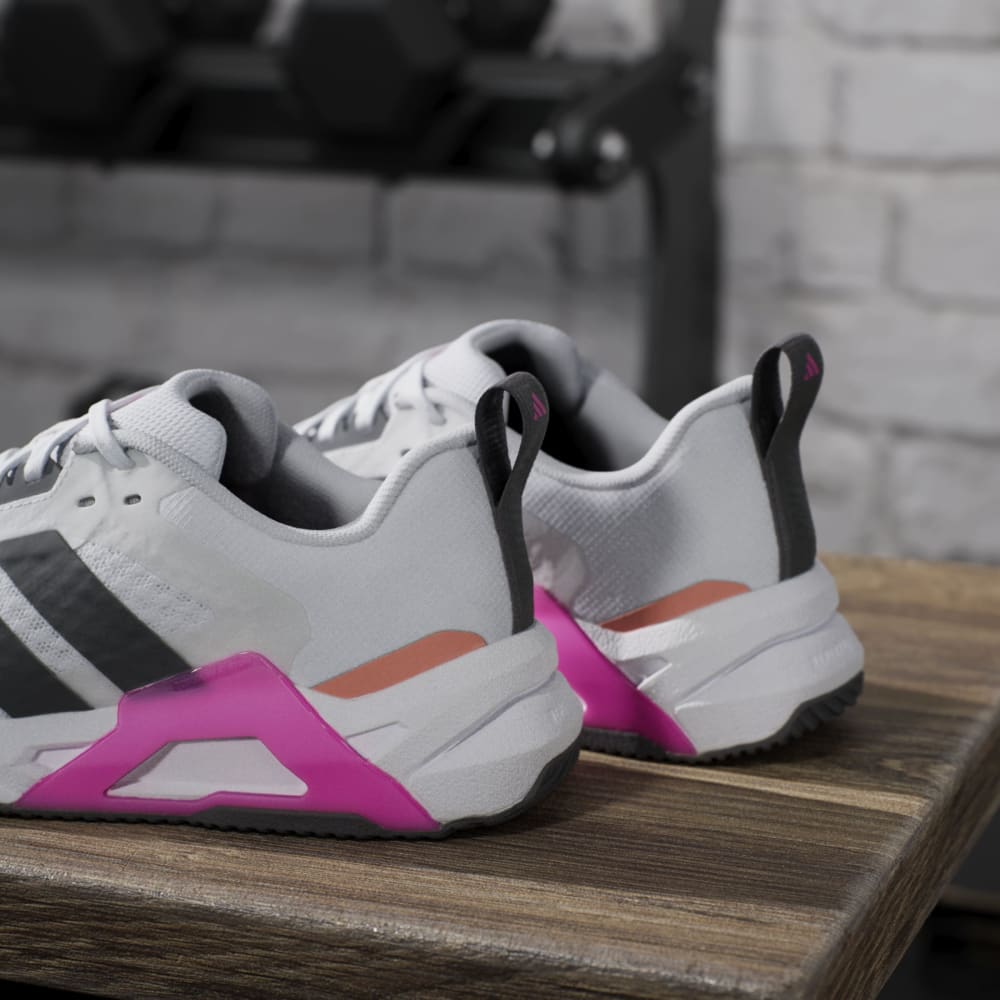 Adidas Tenis Dropset Control blanco de mujer para entrenamiento