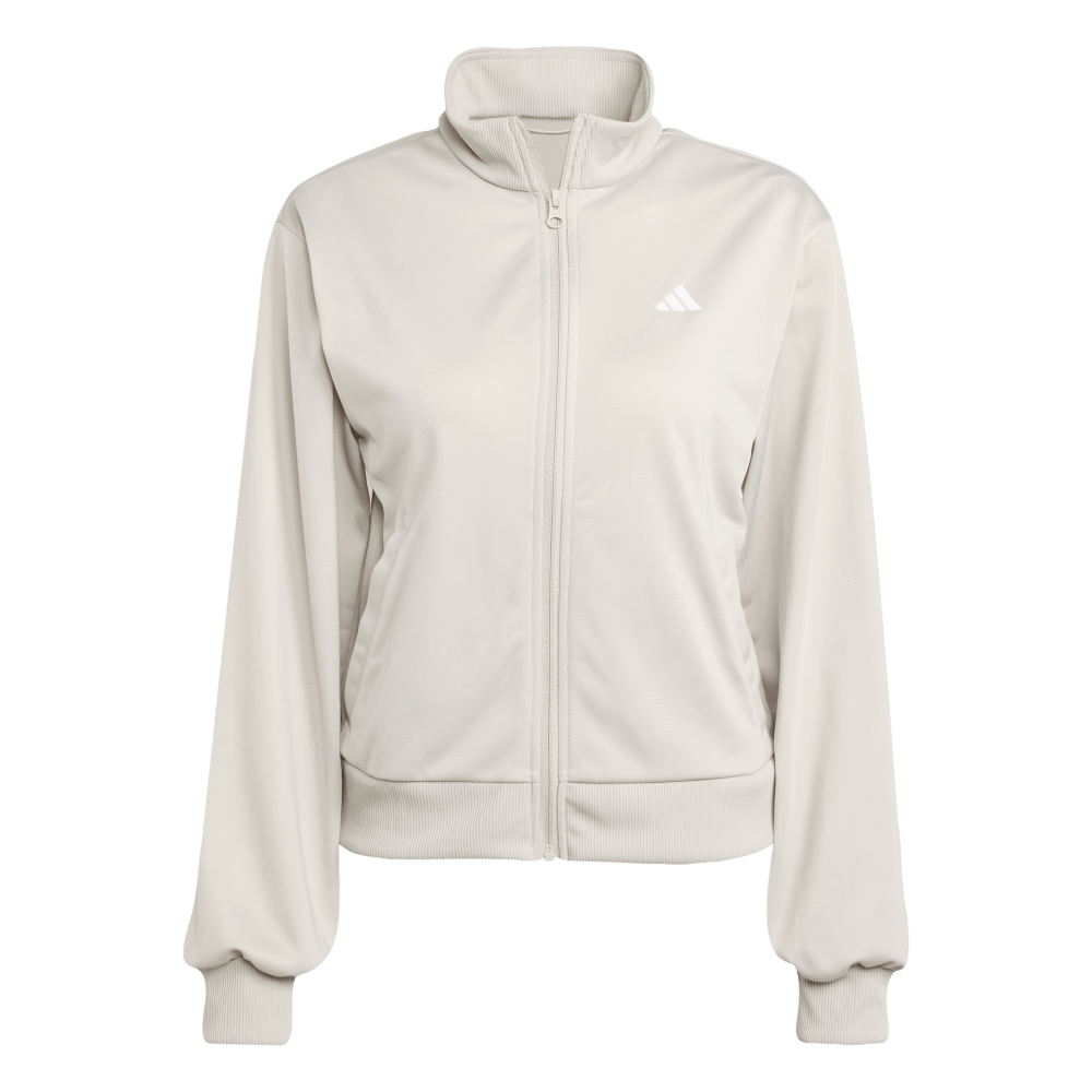 Adidas W Feelcozy Ts Sudadera beige de mujer lifestyle
